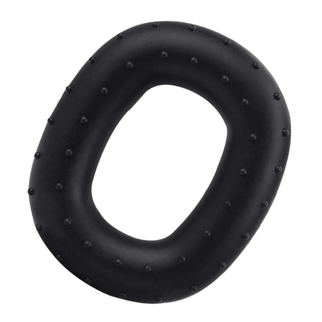 Fortalecedor de agarre de mano, estirador de dedos, entrenamiento de aplastamiento, ejercitador de antebrazo de muñeca, anillo de agarre para personas Negro 60 a 70LB DYNWAVEMX Fortalecedor de agarre