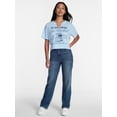 thumbnail image 2 of Booked Saturdays Women's Graphic Tee with Short Sleeves, Sizes XXS-XXL, 2 of 5