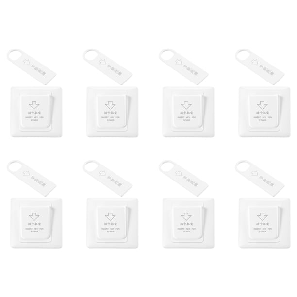 8X Alto Llave Ahorro de Energía del Parte Movible del Interruptor del Interruptor de la Tarjeta Magnética