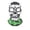 Multicolour1, variant on Skeleton Balaclava Face Mask Windproof Full Coverage For Winter Motorcycling Halloween Party Men Women Warm Ski Cover