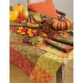 thumbnail image 3 of Saro Lifestyle Fall Foliage Design Jacquard Cotton Table Runner, 3 of 3