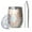 White-3, variant on Floral 12oz Stainless Steel Insulated Wine Tumbler with Lid and Straw – Double Wall Vacuum Mug for Hot & Cold Drinks, 304 Steel Interior, Sweat-Free Design,Thanksgiving,Christmas, Spring,Flower