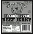 thumbnail image 3 of Buffalo Bills 16oz Premium Black Pepper Beef Jerky Pieces (black pepper jerky in random size pieces), 3 of 4