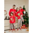 thumbnail image 1 of Christmas Pajamas Family Set Xmas Pjs Long Sleeve Sleepwear Matching Outfits Baby Mother Kids Daughter Mommy Me Couples 2023, 1 of 3