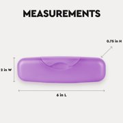 RADIUS Large Tampon Travel Case Purple