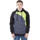 thumbnail image 2 of Novedad para hombre Sudaderas con capucha con bloques de color Outwear Mangas negras con amarillo brillante gris oscuro xxl oso de fresa Electrónica, 2 of 5