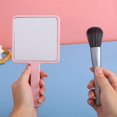 thumbnail image 4 of SharkTRUE Square Mirror with Handle Beauty Make Up Use Accessories Hand Mirror Vanity, 4 of 8