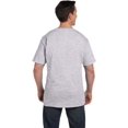 thumbnail image 4 of Hanes Beefy-T Men`s Pocket T-Shirt, M, Ash, 4 of 8