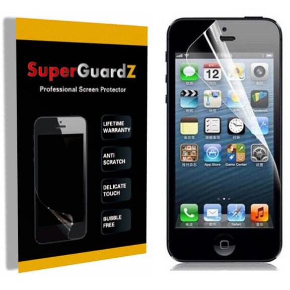 [8-Pack] For iPhone SE (2016 Release) - SuperGuardZ Anti-Glare Matte Screen Protector [Anti-Fingerprint, Anti-Scratch]   LED Stylus Pen