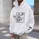 thumbnail image 1 of WILLBEST Sudaderas En Pareja Sudadera con Capucha con Estampado Floral Informal para Hombre, Sudadera con Cordón De Manga Larga Mediana​​, 1 of 4
