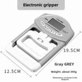 thumbnail image 1 of Gray Electronic Grip Dynamometer with Adjustable Grip Width – Smart Counting Grip Strength Trainer for Rehabilitation, Fitness & Examinations, Featuring Spring Loaded Resistance and Portable Design, 1 of 6