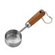 thumbnail image 4 of Cuchara medidora de acero inoxidable, accesorios de cocina, mango de madera multifuncional. plata, 4 of 8