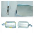 thumbnail image 3 of 1 Pc Women Convenient Clear Cosmetic Bag for Vacation Camping Business Travel Blue-M, 3 of 4