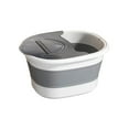 thumbnail image 1 of Ergonomic Foldable Foot Spa Tub - Portable Massage Basin with Acupressure Nodes & Phone Holder, 1 of 6