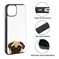 thumbnail image 2 of FINCIBO Soft Rubber Protector Cover Case for Apple iPhone 13 6.1" 2021 (NOT FIT Apple iPhone 13 mini 5.4" 2021/iPhone 13 Pro 6.1" 2021/iPhone 13 Pro Max 6.7" 2021), Animal Pug Puppy Dog, 2 of 5