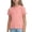 Watermelon Red, variant on Summer T-shirts for Girls Trendy Lettuce Trim Tops Short Sleeve Cooling Fabric Casual Tee Shirt Plain Tshirts (2-3 Years, Pink)