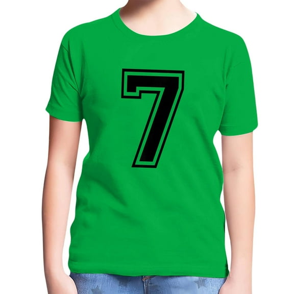 MEZZALL Cool Boys Graphic Tee With Number Print Short Sleeve T-Shirt O-Neck For Kids Youth Casual Comfortable Daily Wear Relaxed Fit Streetwear