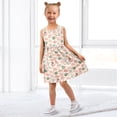 thumbnail image 7 of Girls Dress Christmas Donuts Sleeveless Dress for Girls Hem A-Line Casual Sundress, 7 of 7