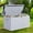 White, variant on Dextrus 90 Gallon Outdoor Deck Box, Double-Wall Resin Storage Boxes, for Patio Furniture, Garden Tools, Lockable & Waterproof,Black