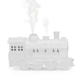 thumbnail image 1 of Retro Train Shaped Ultrasonic Aromatherapy Diffuser, 300ml Humidifier with Remote Control and 4 LED Lights, 1 of 7