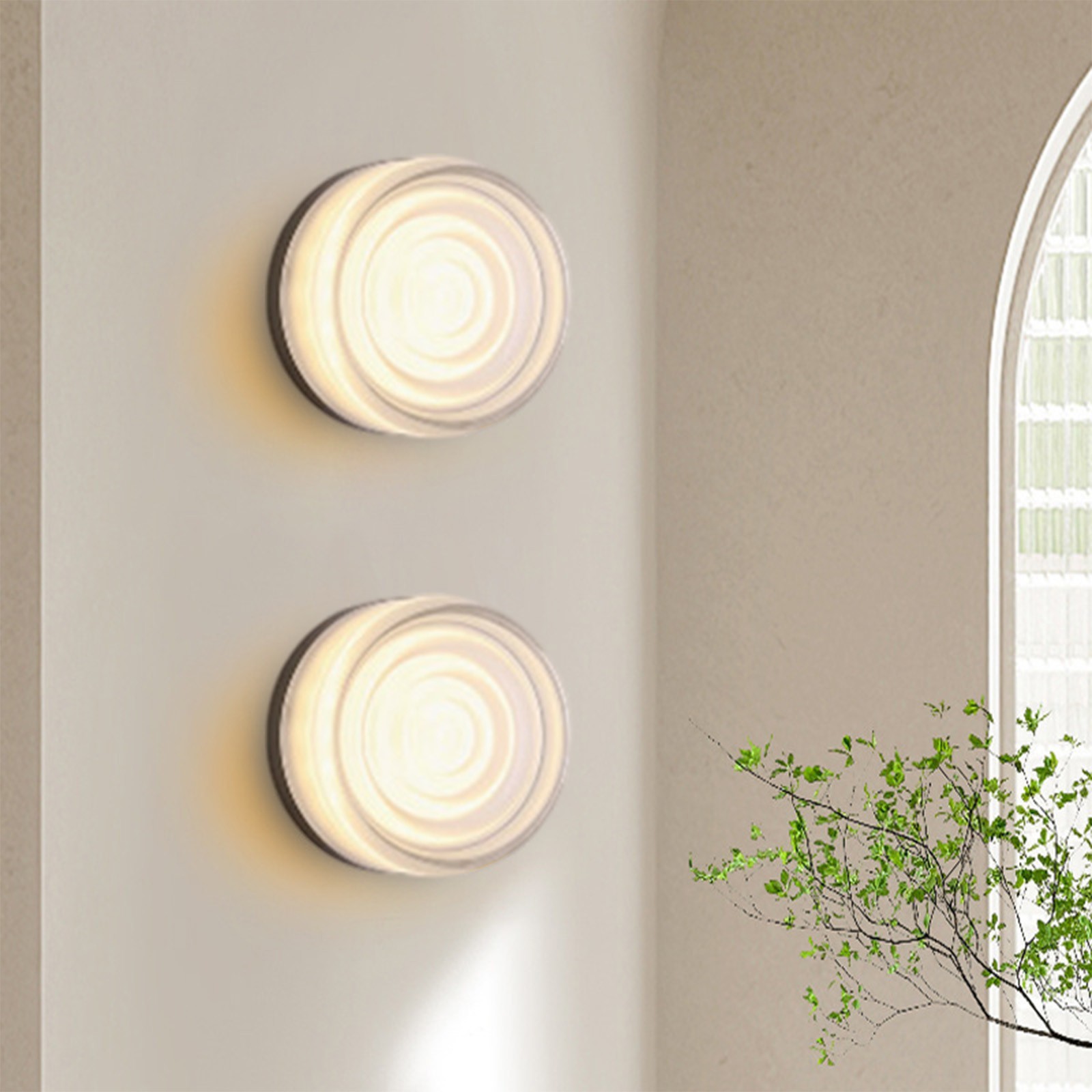 Outdoor Waterproof Iron Ceiling Light for Terrace, Entrance, Hallway, Courtyard, and Balcony