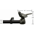 thumbnail image 5 of Diameter Single Window Curtain Rod, Oil-Rubbed Bronze Finials, 28-Inch to 48-Inch Oil-Rubbed Bronze rod, 5 of 8