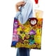 thumbnail image 4 of Plants vs. Zombies Bolso de tela con estampado de lienzo para mujer, bolsa de compras reutilizable y estética, con cremallera interior, regalo para mujer,40*45cm., 4 of 6