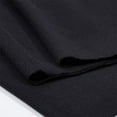 thumbnail image 4 of Knit Sleeve Cotton Fiber Ribbing Fabric 19.69x49.21x0.04 Inch Seamless Rib Cuffs Tubular Rib Cuffing for Cuffs Waistbands Neckline Collar Trim Jacket Sweatshirt Sewing Black, 4 of 9
