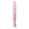 thumbnail image 1 of EGNMCR Wigs Human Hair 24 Inch Large Braid Luminous Fluorescent Large Braid Brown toupee, 1 of 2