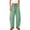 *1-Army Green, variant on VBVC Women's Gingham Wide Leg Pants , Summer Casual High Waisted Trousers For Women , Ladies' Loose Fit Checkered Bottoms with Pockets, Hot Pink , S-2XL