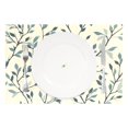 thumbnail image 2 of Leaves Full 12×18 inch Placemats Heat Resistant Washable Foldable Rectangular Placemats Set Decoration Indoor Outdoor for Kitchen Dining Table 4PCs, 2 of 8