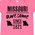 thumbnail image 4 of Inktastic Missouri Awesome Since 1821 Boys or Girls Baby Bodysuit, 4 of 5