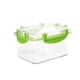 thumbnail image 1 of Yuarrent Caja de almacenamiento resistente con mayor capacidad de almacenamiento - Contenedores de almacenamiento ligeros aerodinámicos Organizadores de utensilios de cocina verde, 1 of 6