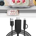 thumbnail image 2 of AMONIDA 1080P HD USB-C Adapter Cable Same Screen Cable For And Roid Mobile Phone Support Function, Miraplug APP, 2 of 8