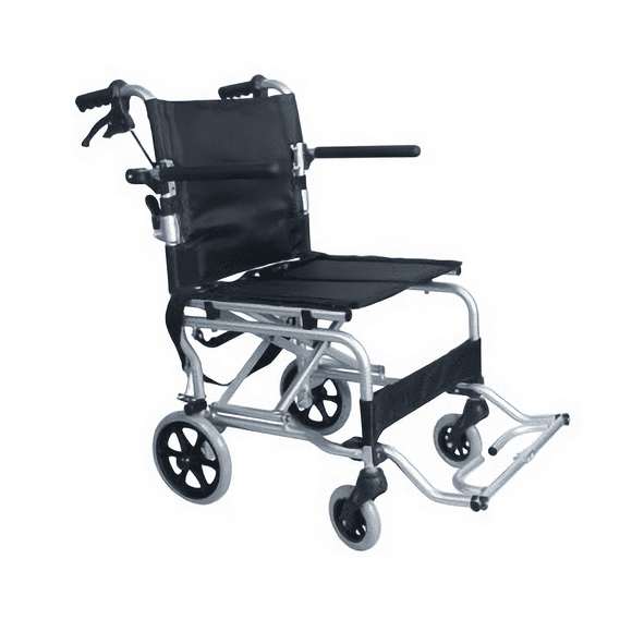 Silla de Ruedas de Traslado Portátil Super Confort aluminio con maletín SC-108