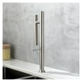 thumbnail image 5 of Sink Kitchen Faucet 304 Stainless Steel Mixer Water Cold Hot Taps, Single Handle 360 Rotation Ceramic Valve Folding ,Made to Last, 5 of 6