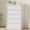 White, variant on 5 Dresser for Bedroom, 43.3" Tall Dresser, Freestanding Horizontal Drawer with Storage, Wooden Closet Chest Storage for Living Room, Hallway, Entryway, Walnut