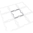 thumbnail image 6 of Ekena Millwork 7 3/8"W x 7 3/8"H x 3/8"T Extra Small Fleming Decorative Fretwork Wall Panels in Architectural Grade PVC, 6 of 9