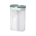 thumbnail image 1 of Ganfancp Transparente Alimentos Grano Almacenamiento Latas Tarro Tanque Divisor Cajas Cocina Plástico Artículos En Liquidación 1 X Organizador de Granos, 1 of 2