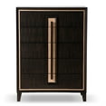 thumbnail image 2 of Furniture of America Wenton 5-Drawer Solid Wood Chest in Espresso, 2 of 15