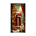 thumbnail image 2 of Christmas Themed Elastic Door Cover For Outdoor Decor, Large Format Holiday Banner For Porch, Wall, And Indoor Party Background Displays, 2 of 6