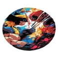 thumbnail image 1 of Falda para árbol de Navidad de Wolverine y Deadpool, suave y divertida, decoración navideña navideña de granja de 48", 1 of 4