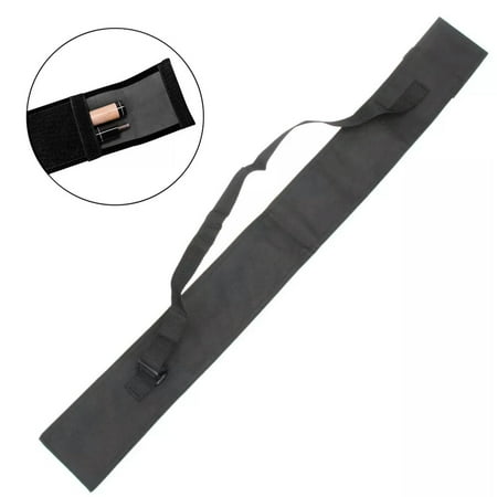 BLOPQ 45in (115cm) Pool Bag for 3/4 Billiard Stick Storage Fishing Rod Case-default