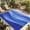 Blue, variant on Gray Striped Outdoor Rug for Patio/Deck/Porch, Non-Slip Large Area Rug 5 x 7 Ft, Modern Abstract Art Wave Moire Gradient Indoor Outdoor Rugs Washable Area Rugs, Reversible Camping Rug Carpet Runner