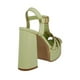 thumbnail image 4 of Zapatillas Mujer Plataforma Casuales Ligeras Kipon verde 22, 4 of 5