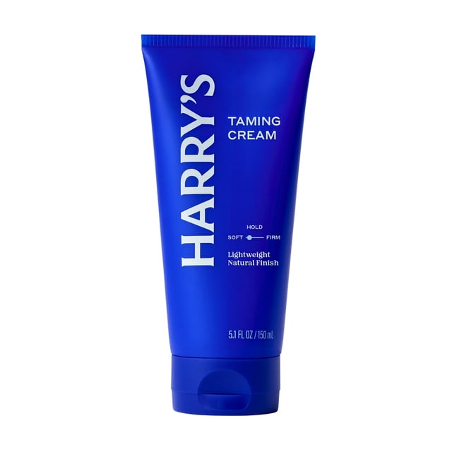 Crema para el cabello Harry's Taming para hombres con fijación suave y acabado natural - (1 paquete) 5.1 fl oz - EL EMBALAJE PUEDE VARIAR