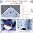 thumbnail image 3 of Waterproof fleece bed for small animals reusable absorbent guinea pig cage liner s: 52*76cm, 3 of 4