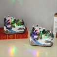 thumbnail image 5 of Christmas Rotating Music Statue Christmas Home Decoration A, 5 of 5