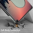 thumbnail image 4 of Dteck Case for Google Pixel Tablet 2023, Ultra Slim Foldable Folio Stand Hard Back Cover Shockproof Protective Case for Google Pixel Tablet,Sunset, 4 of 11