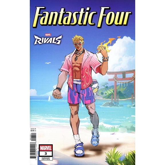 Fantastic Four (8th Series) #3D VF ; Marvel Comic Book